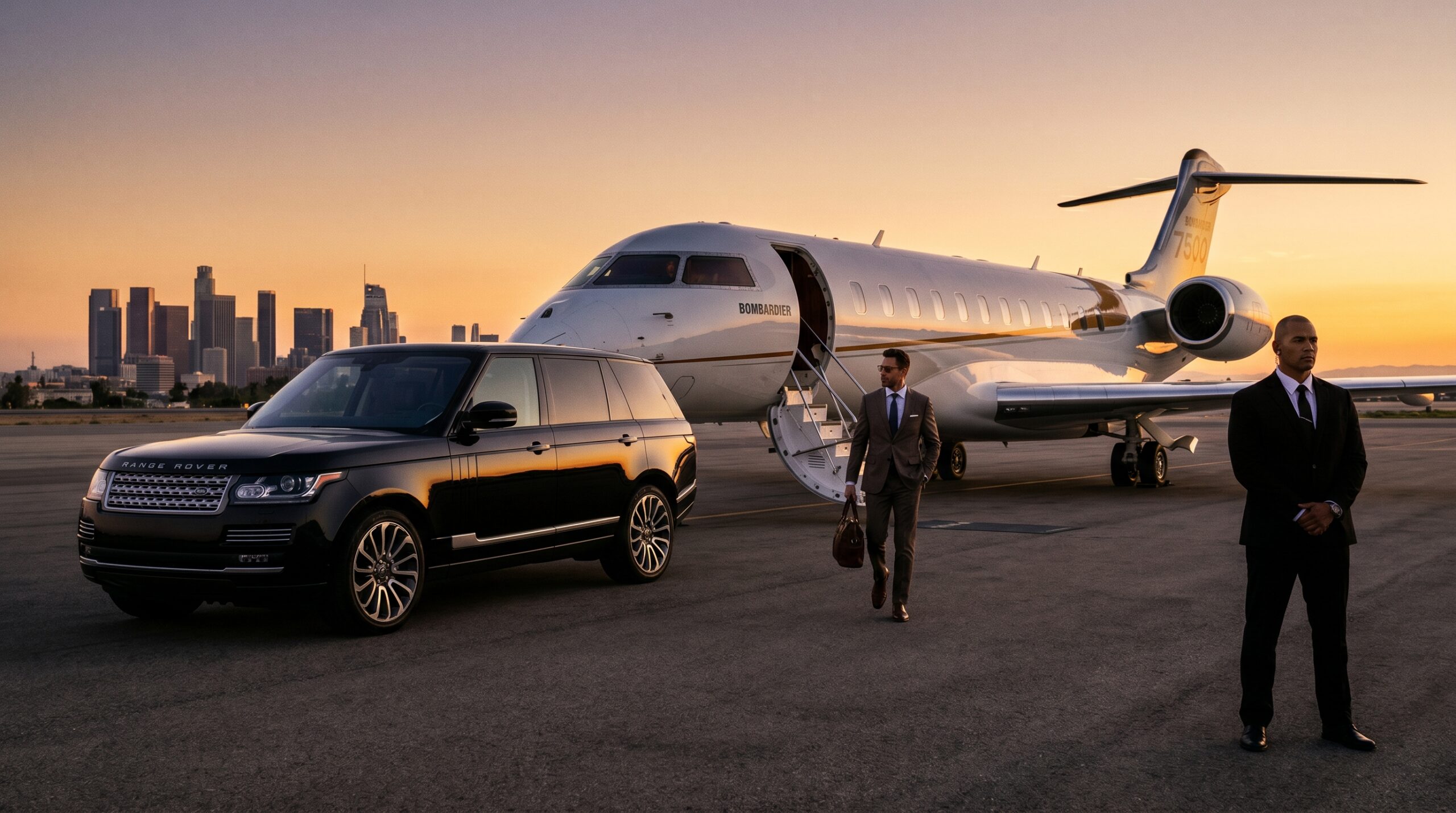 Private jet executive travel risk management