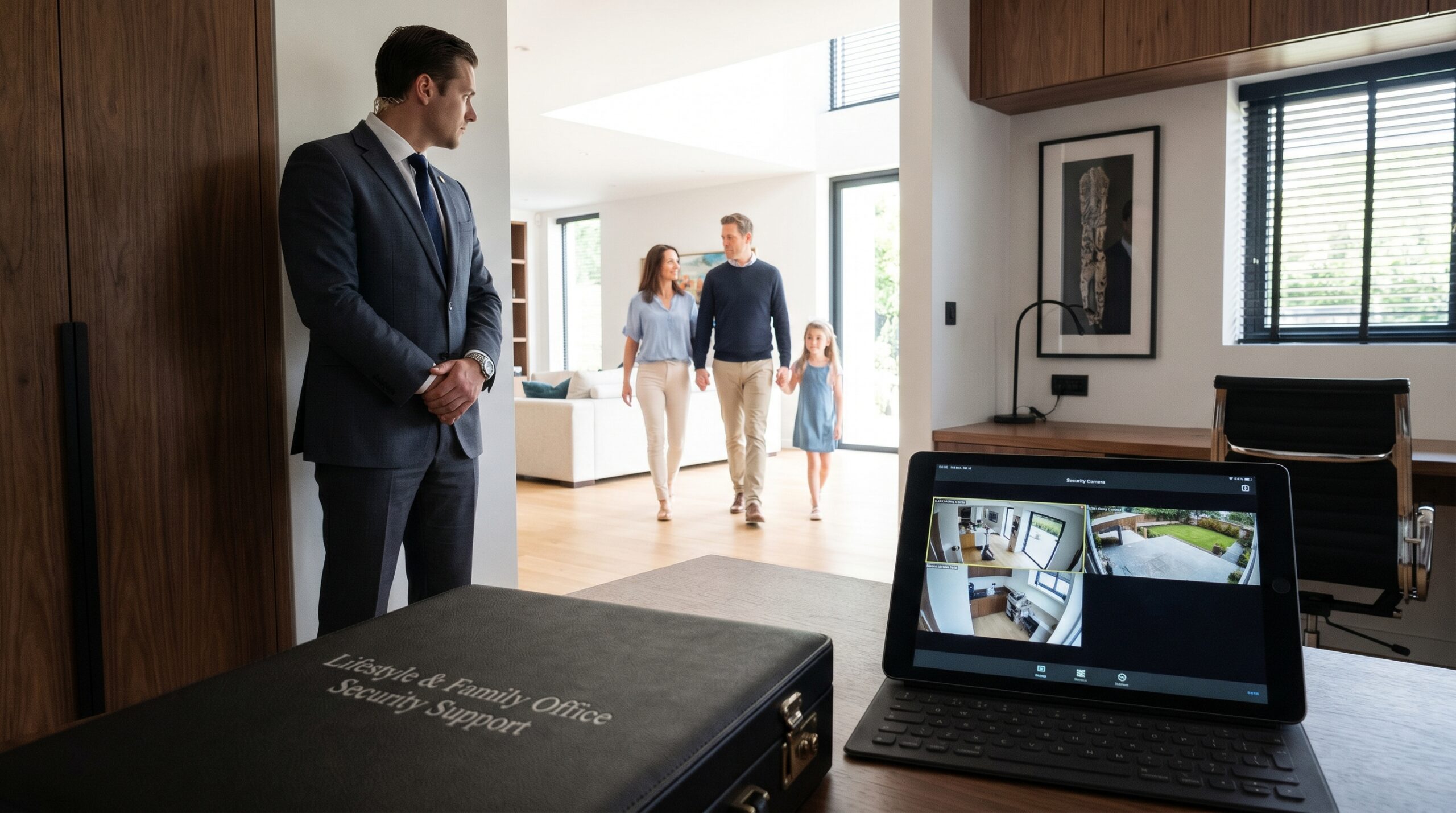 Lifestyle and family office security support for private clients and representatives