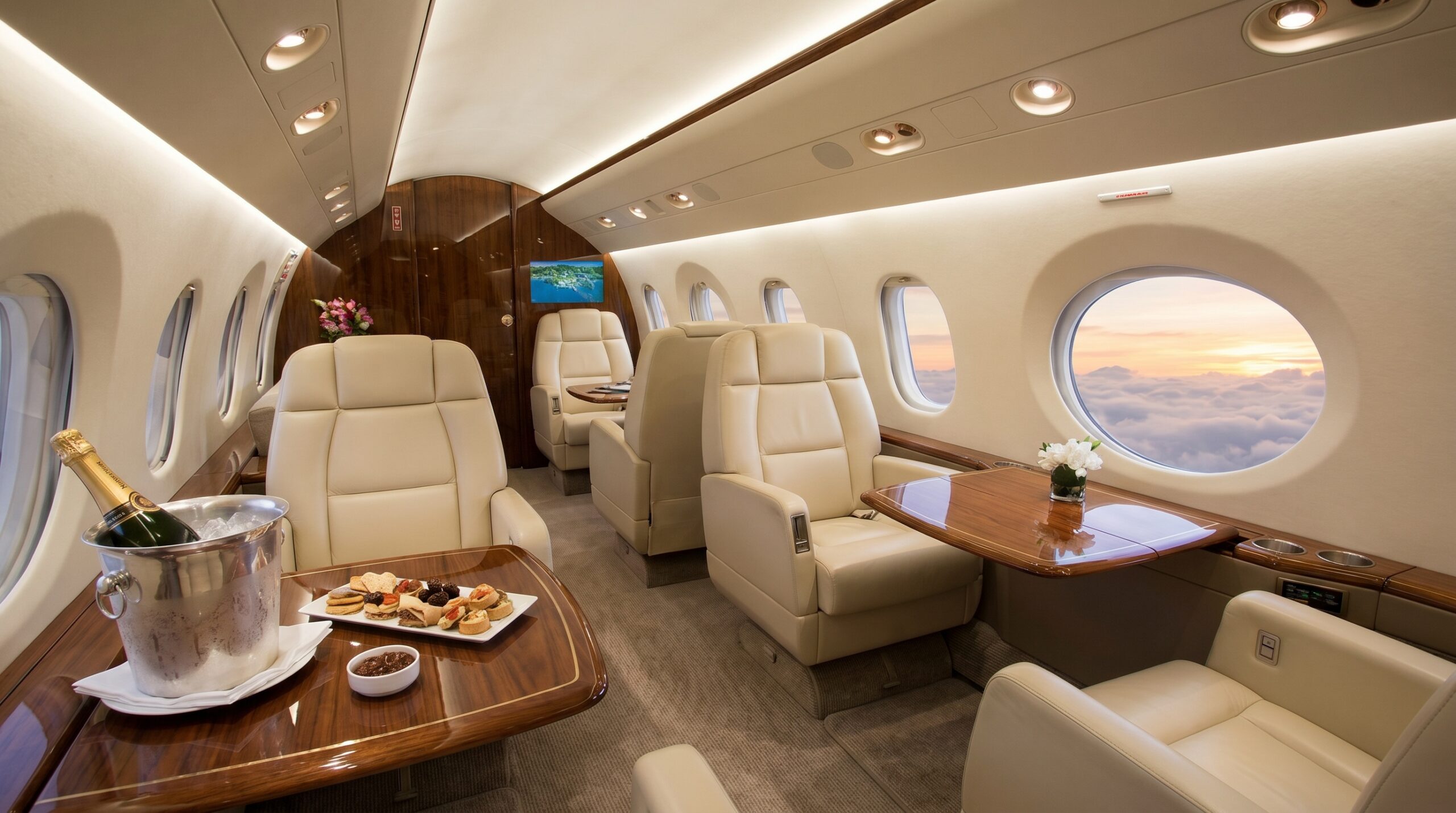 Private aviation arrival planning with secure transfers and discreet movement