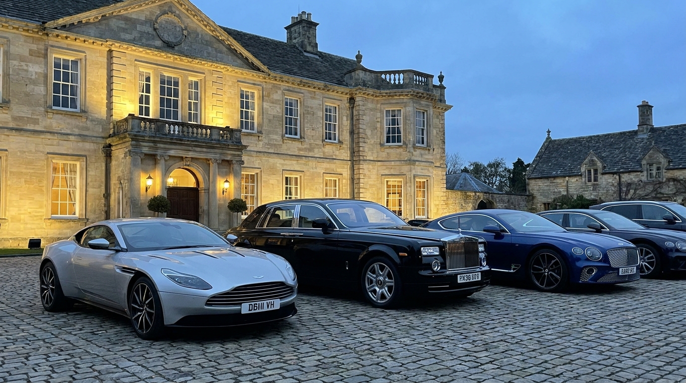 Luxury cars and secure movement